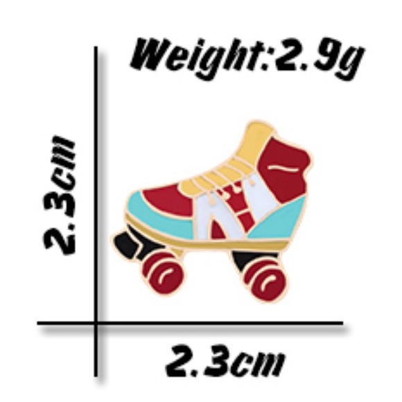 3/$10 🛼 Roller Blades Pin for Children & Adults (mix & match) - Picture 3 of 3